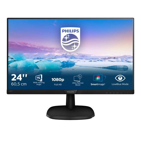 PHILIPS  V Line Full-HD-LCD-Monitor 243V7QDAB00 