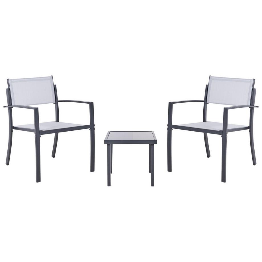 Ensemble bistrot en Acier  TAVOLETO