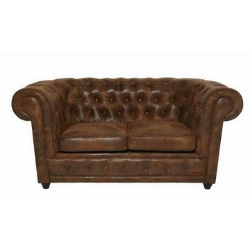 Sofa Oxford 2-Sitzer Vintage Eco