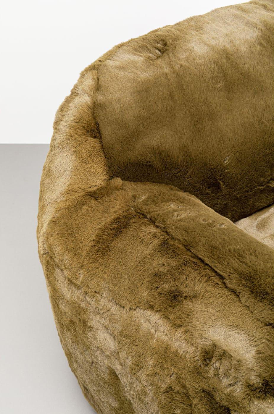 KARE Design Poltrona Mika oliva  