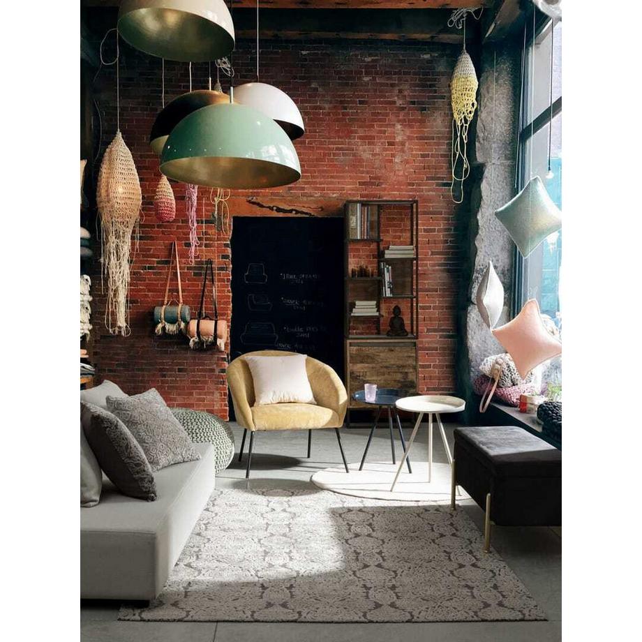 mutoni Tavolino Anchita blu 46x46  