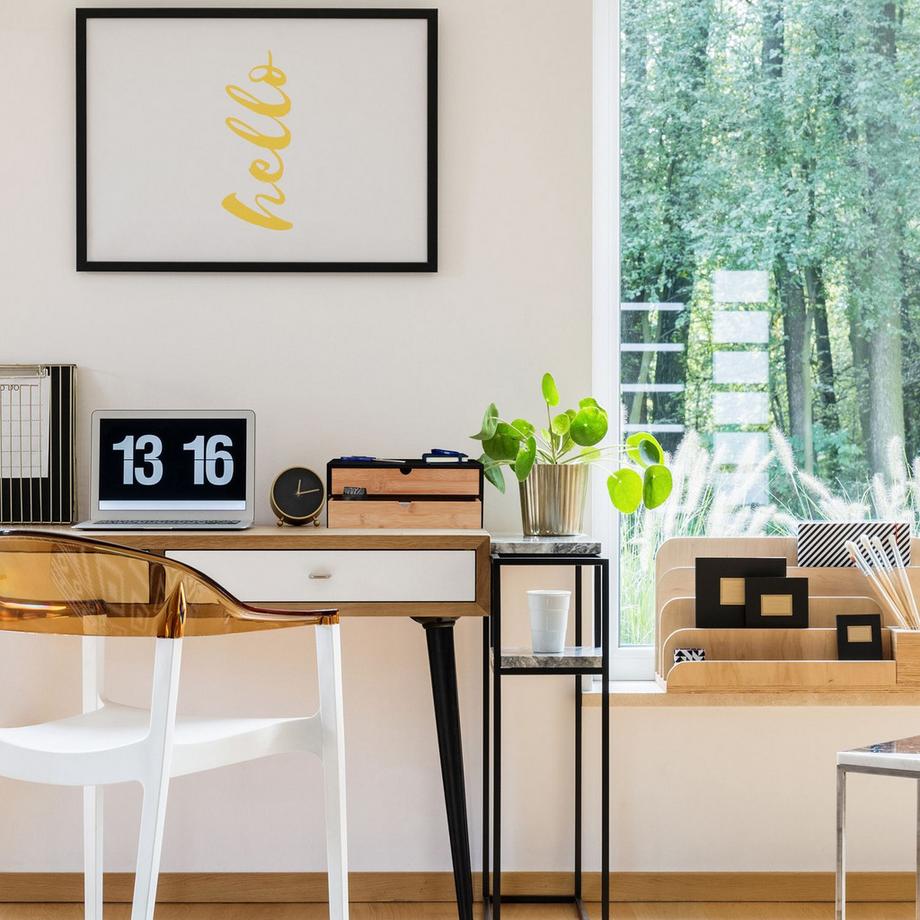 Northix Cassettiera in bambù e MDF 2 scomparti  