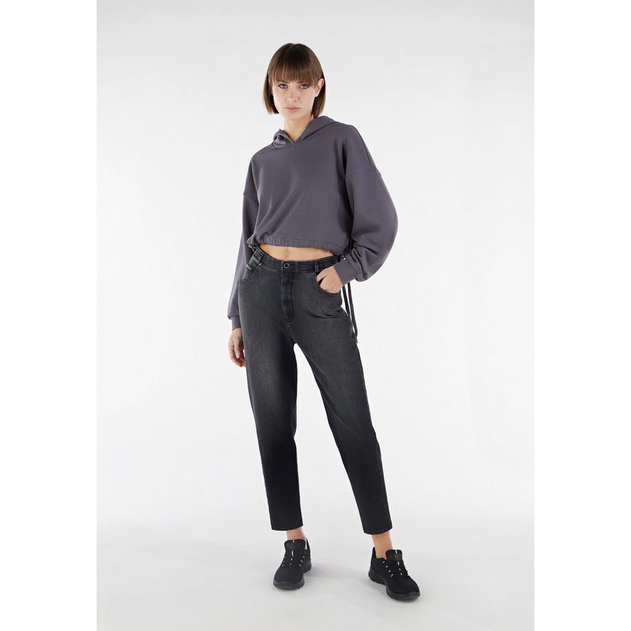 FREDDY Black High Waist Wide Leg Stretch Denim Jeans  