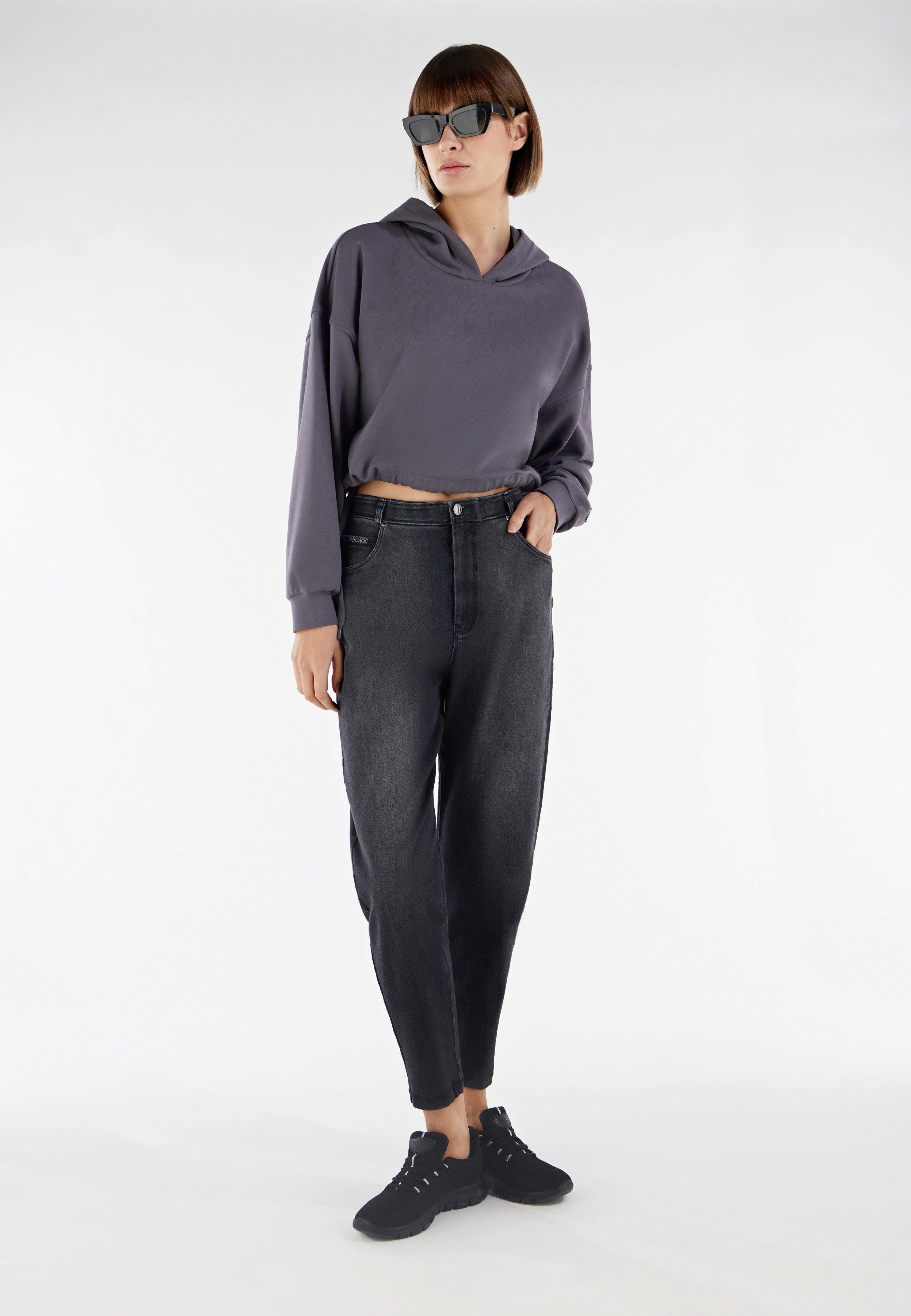 FREDDY Black High Waist Wide Leg Stretch Denim Jeans  