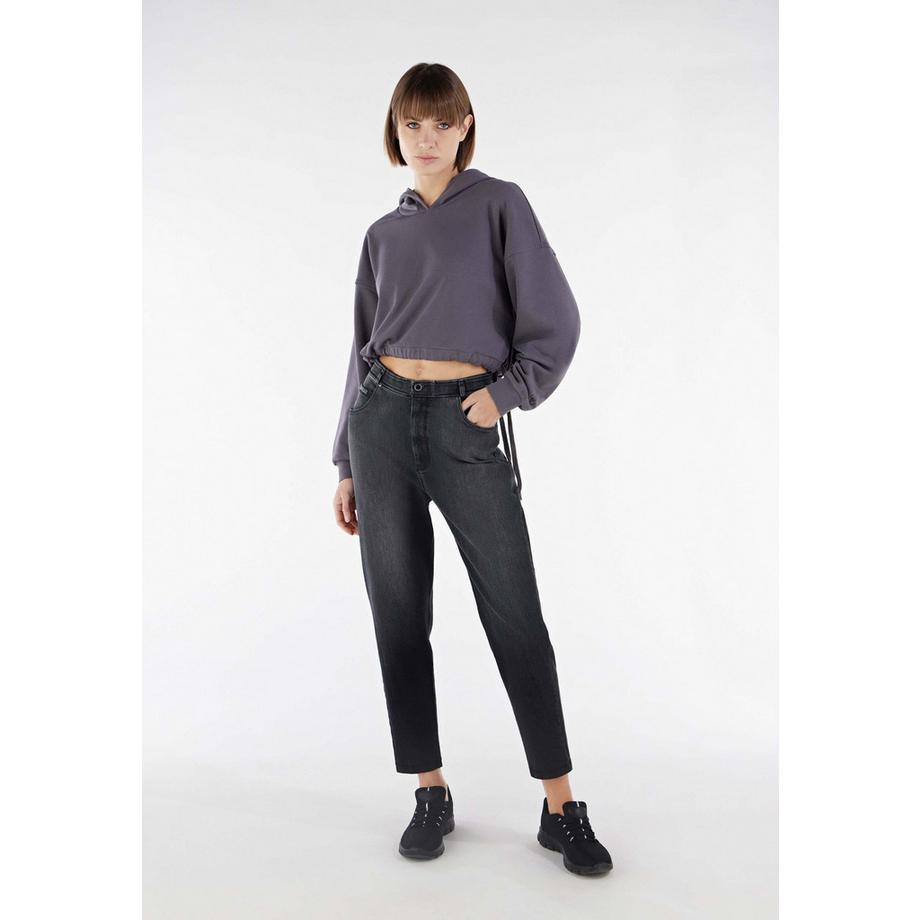 FREDDY Black High Waist Wide Leg Stretch Denim Jeans  
