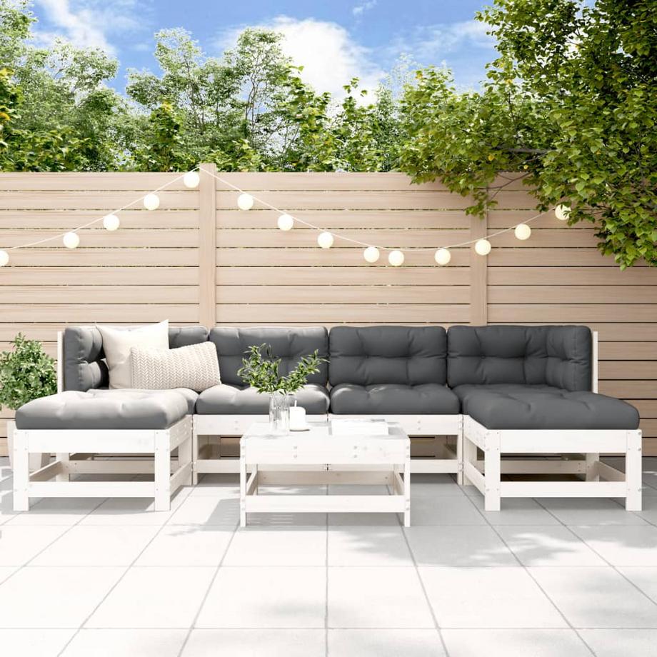 VidaXL Salon de jardin bois de pin  