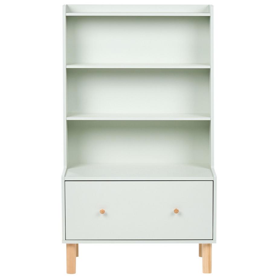 Beliani Bücherregal mit 3 Ebenen aus MDF-Platte Skandinavisch QUILPIE  