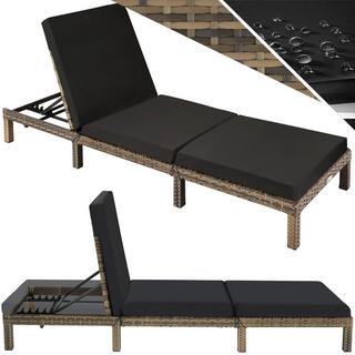 Tectake Polyrattan Sonnenliege Sofia  
