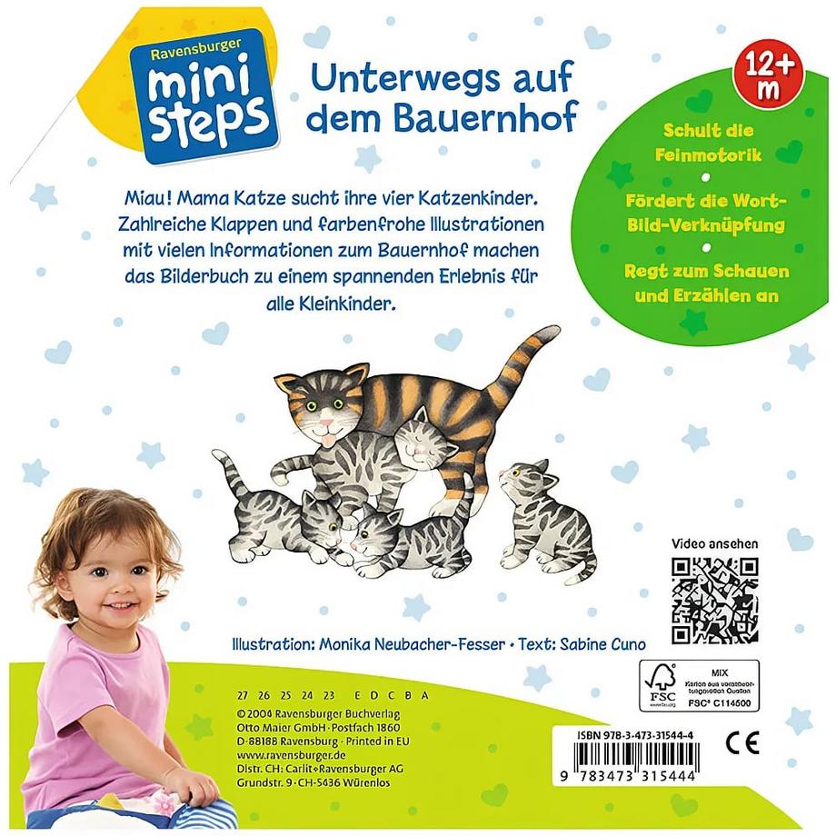 ministeps Unterwegs auf dem Bauernhof X Gebundene Ausgabe 