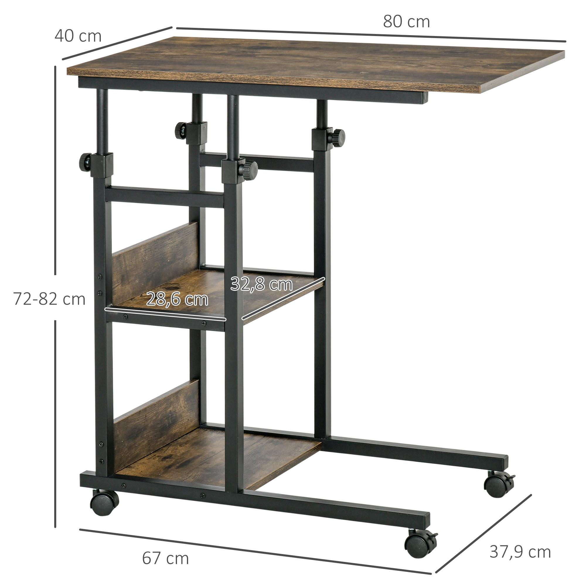 HOMCOM Table d'appoint  