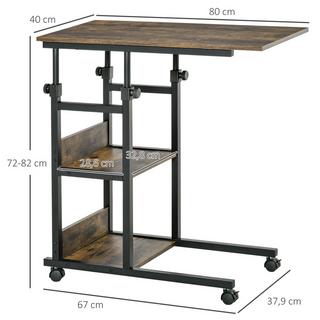 HOMCOM Table d'appoint  