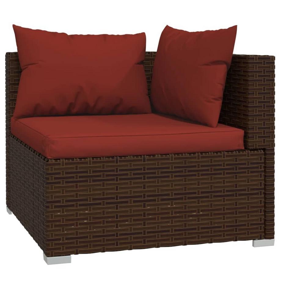 VidaXL Garten-lounge-set poly-rattan  