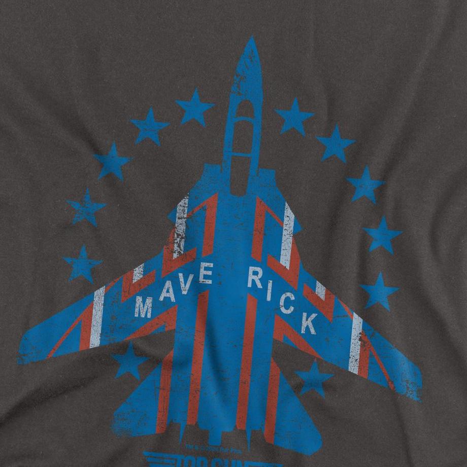Top Gun Maverick Bedrucktes Langarm T-Shirt  