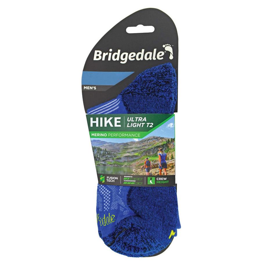 Bridgedale  Chaussettes de randonnée ultralégères en laine T2 