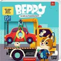 Beppo in der Autowerkstatt Lomp, Stephan (Illustrationen) Copertina rigida 