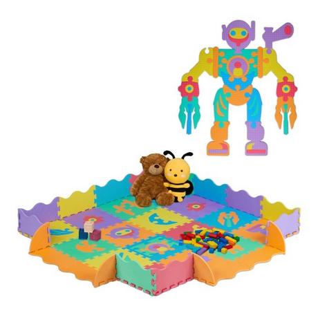 B2X Puzzlematte Roboterteile  