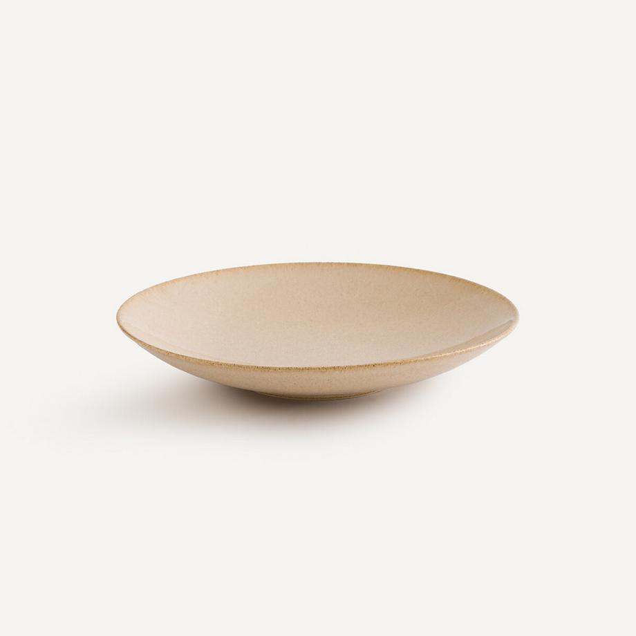 AM.PM Lot de 4 assiettes à dessert en grès émaillé  