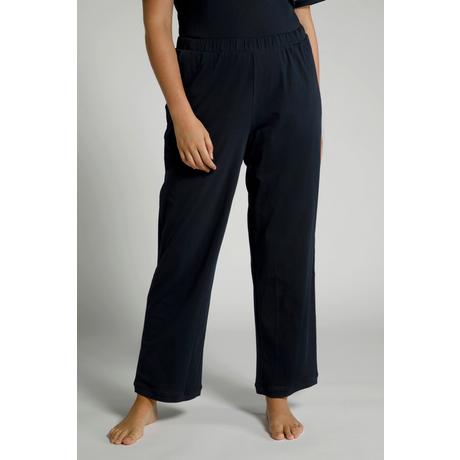 Ulla Popken  Pantalon de pyjama, couleur unie, jambe droite 