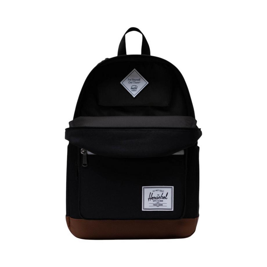 Herschel Pop Quiz Rucksack Schwarz Beige  