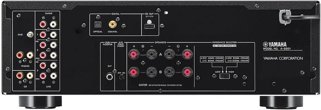 YAMAHA  A-S501 - nero 