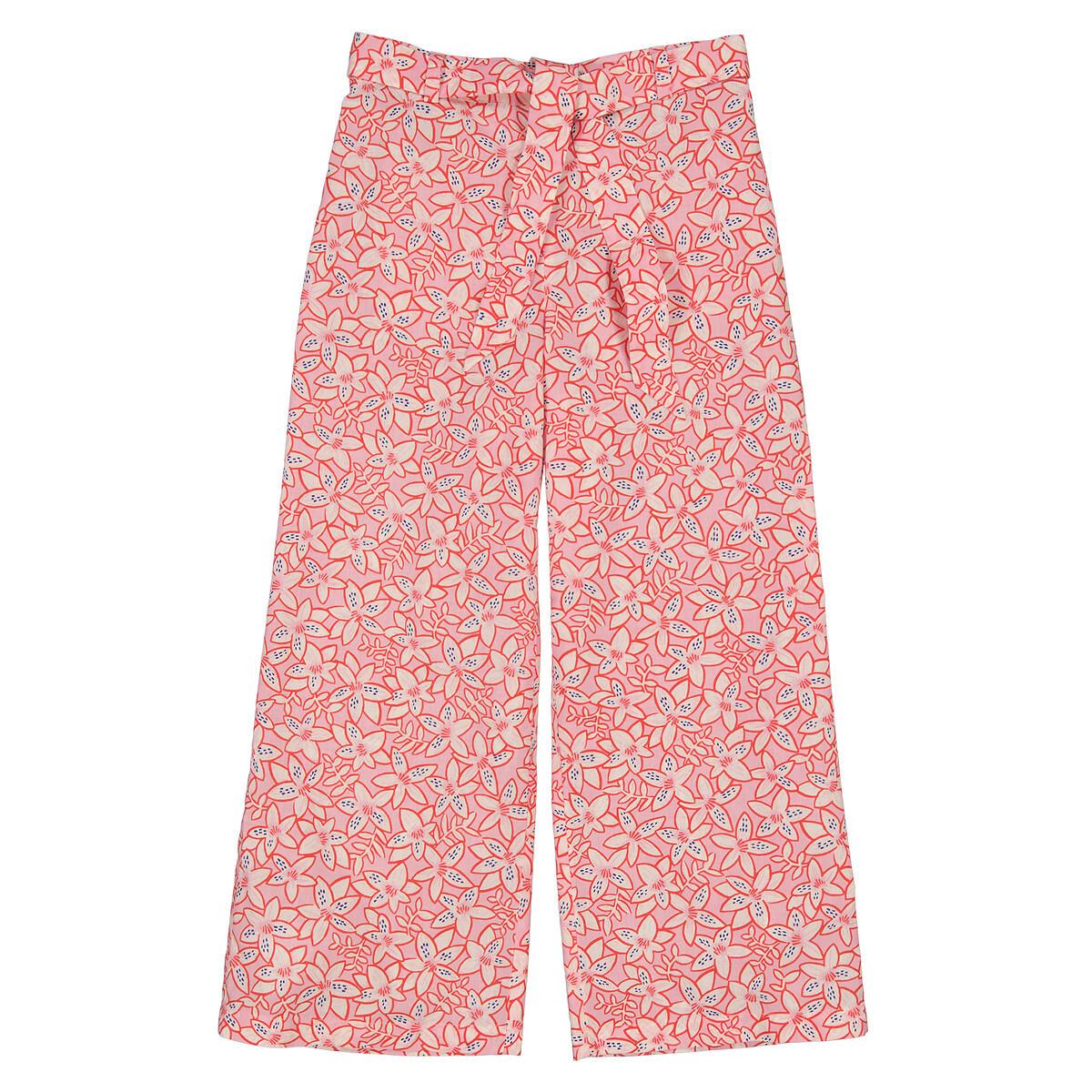 La Redoute Collections  Loose-Fit-Hose mit Blumenmuster 