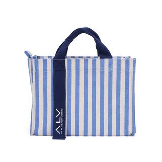ALV by Alviero Martini Gestreifte Shopper-Tasche  