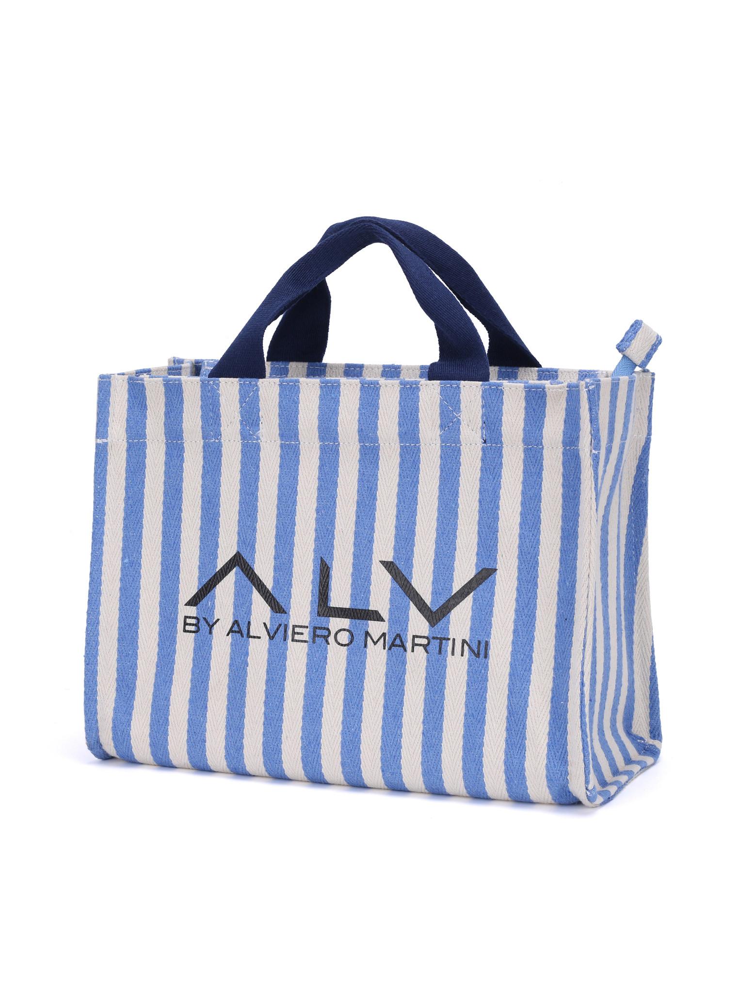 ALV by Alviero Martini Gestreifte Shopper-Tasche  