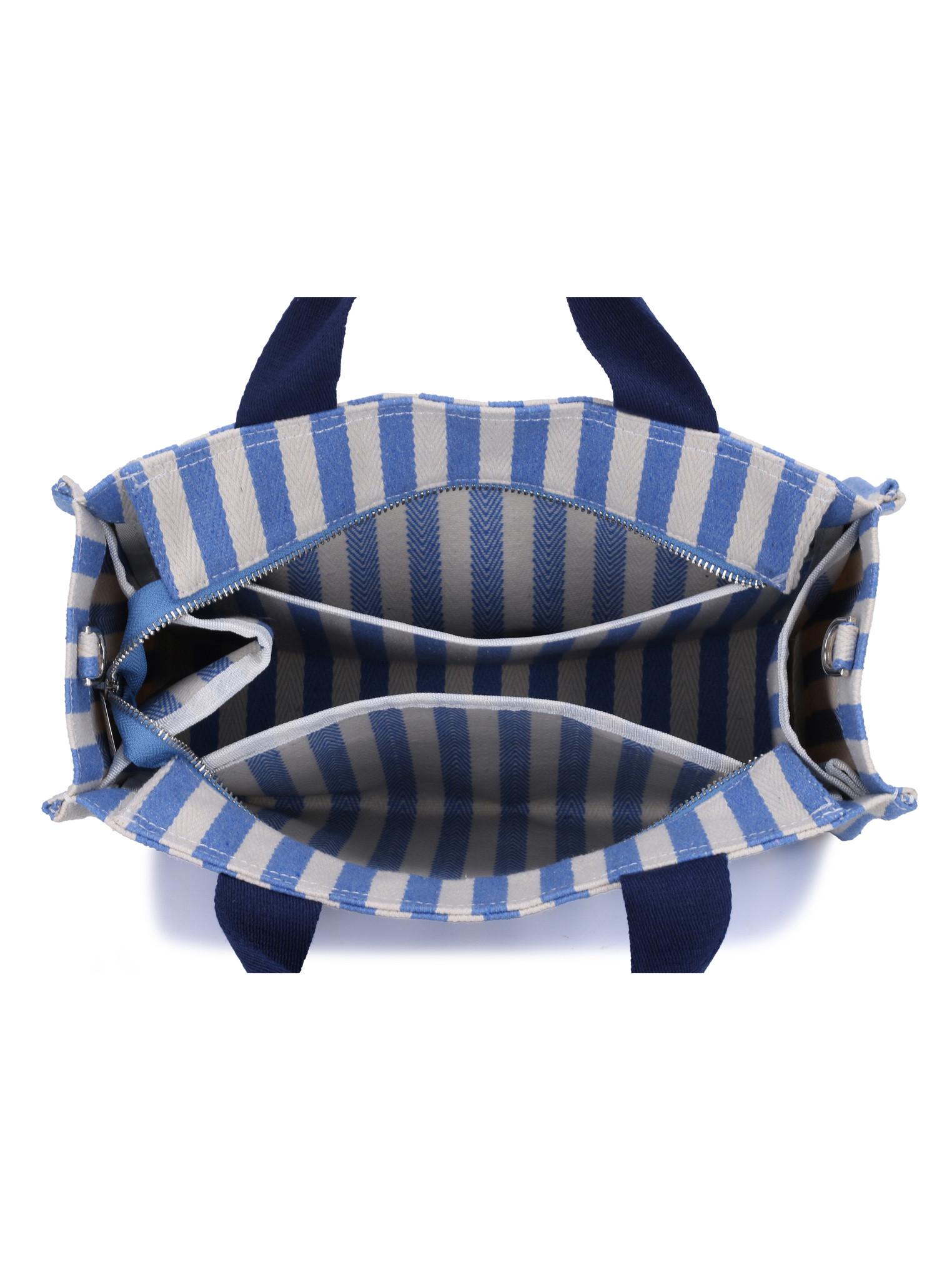 ALV by Alviero Martini Gestreifte Shopper-Tasche  