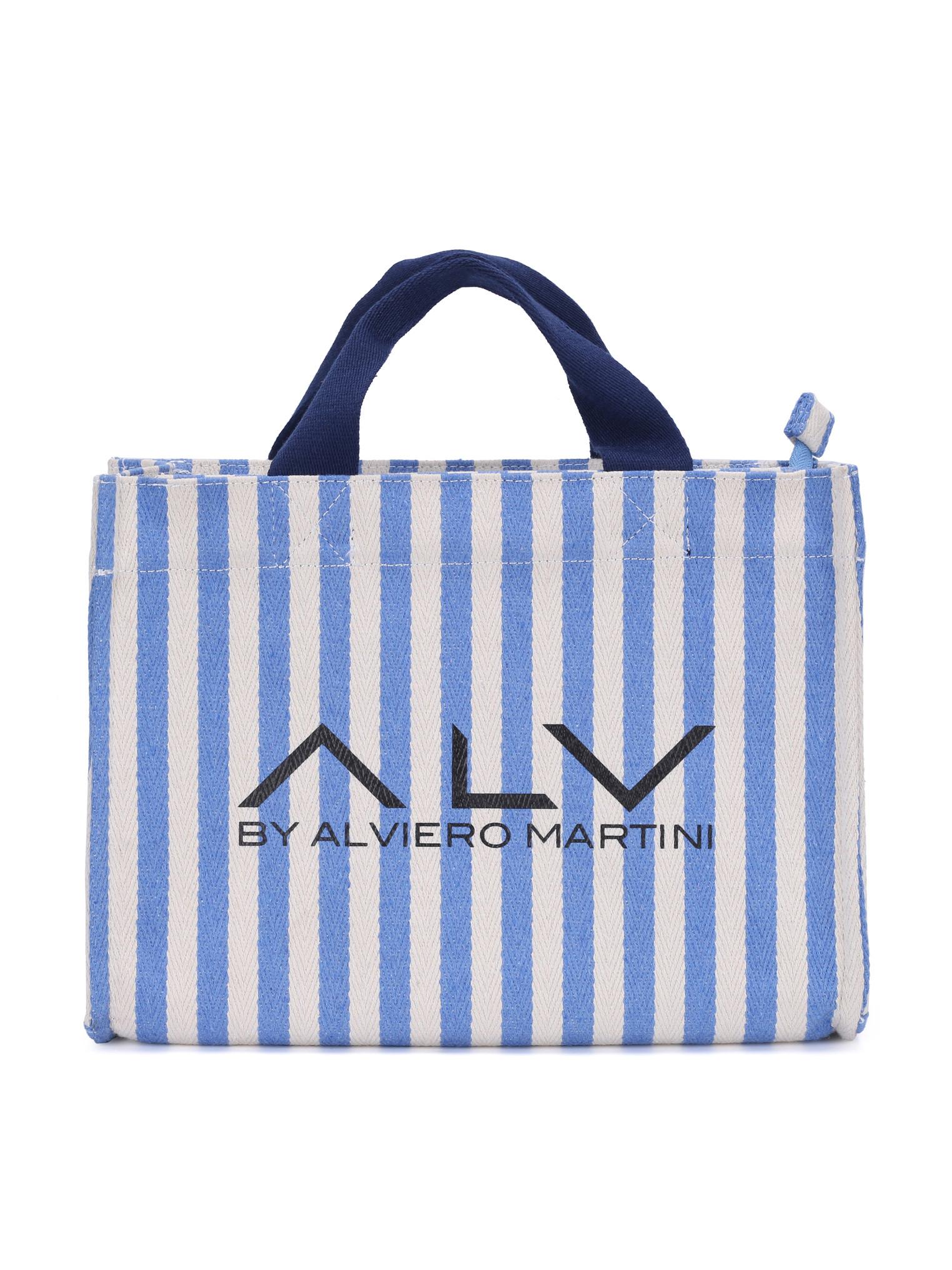 ALV by Alviero Martini Gestreifte Shopper-Tasche  