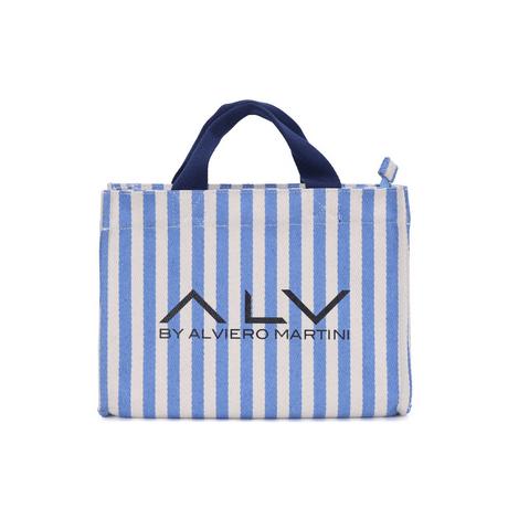 ALV by Alviero Martini Gestreifte Shopper-Tasche  