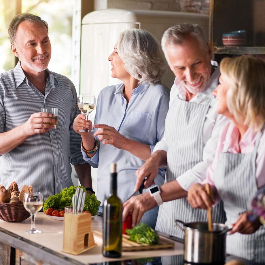 Northix Bloc à couteaux démonté en bambou  