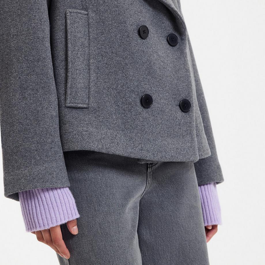 La Redoute Collections Winterwarme Zweireihiger Kurzmantel  