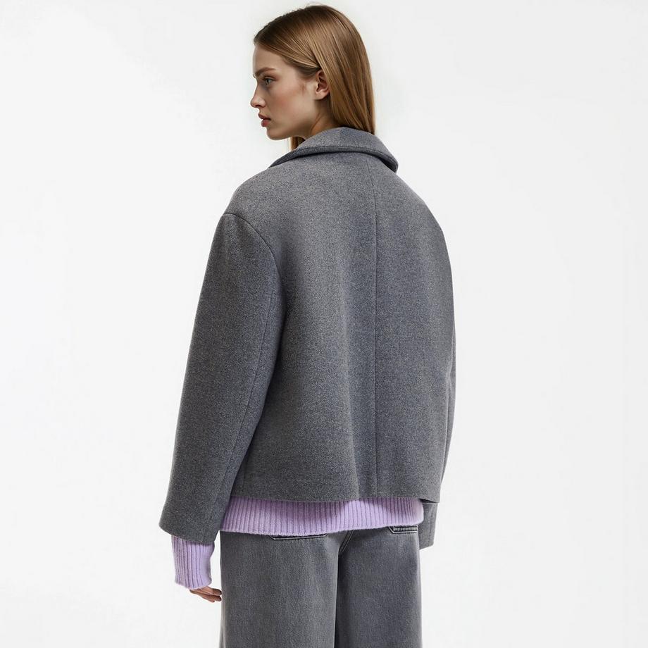 La Redoute Collections Winterwarme Zweireihiger Kurzmantel  