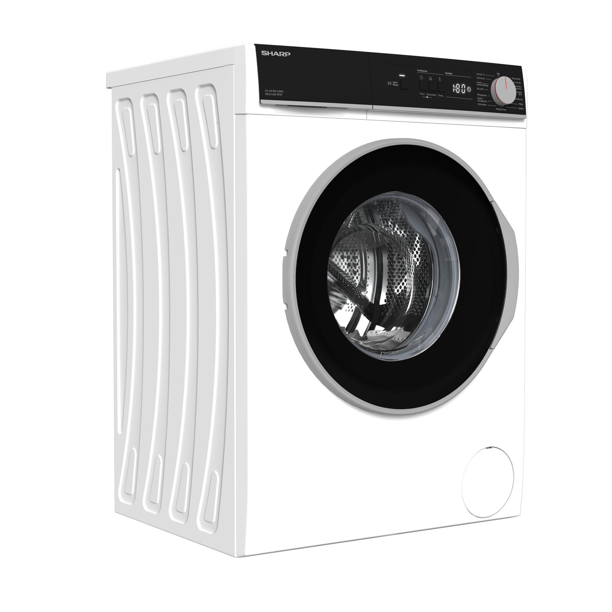 SHARP Lavatrice ES-NFA714BW1NA-CH  