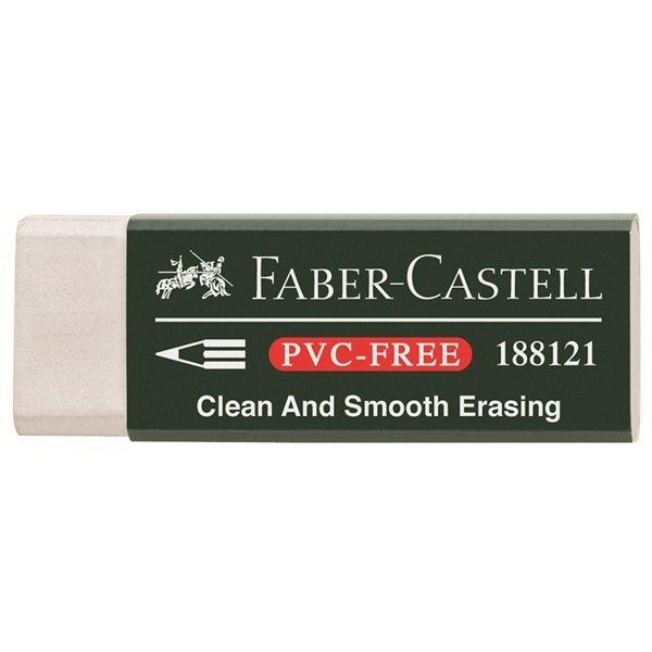 FABER CASTELL  Faber-Castell 188121 gomma per cancellare Plastica Bianco 1 pz 