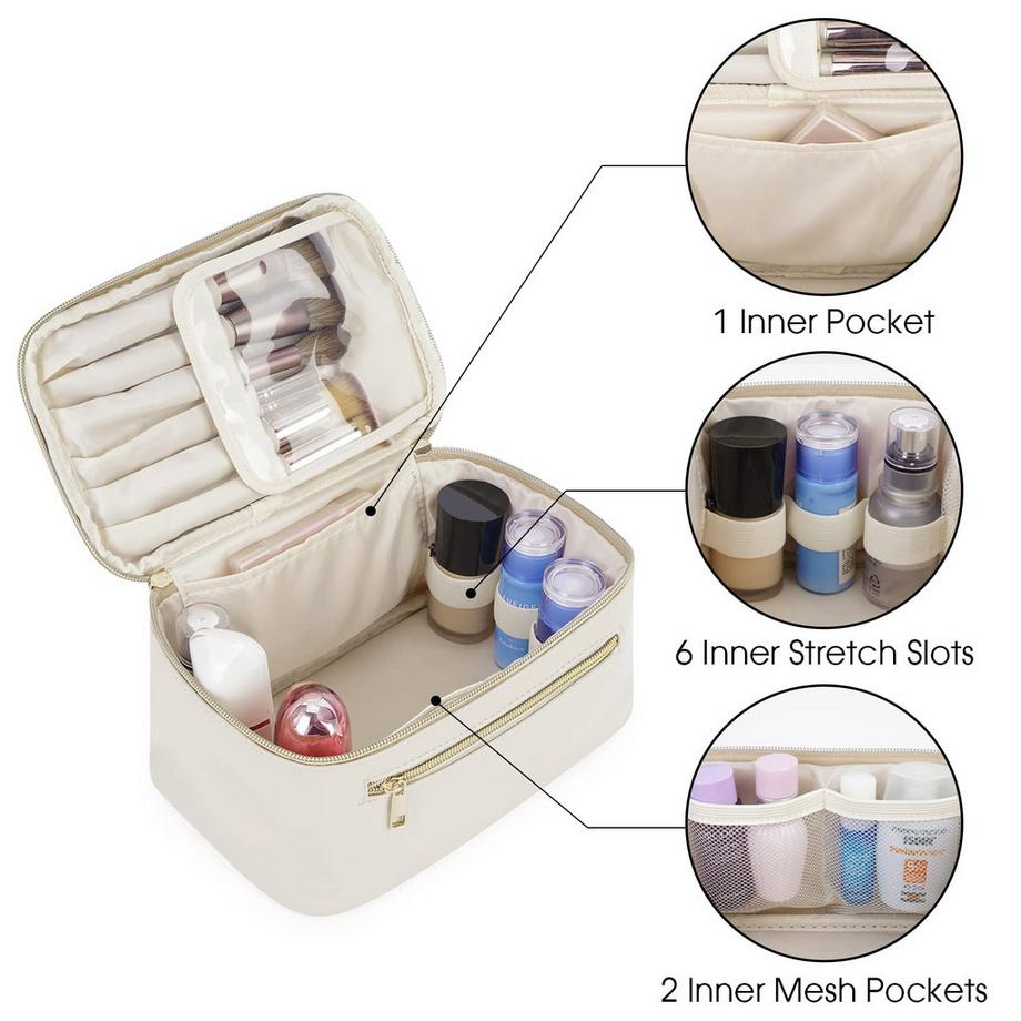 Only-bags.store  Sac de maquillage de voyage grand sac de maquillage 