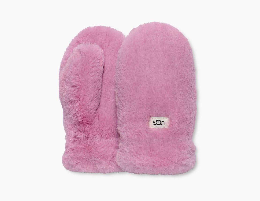 UGG  FAUX FUR MITTEN-4-6A 