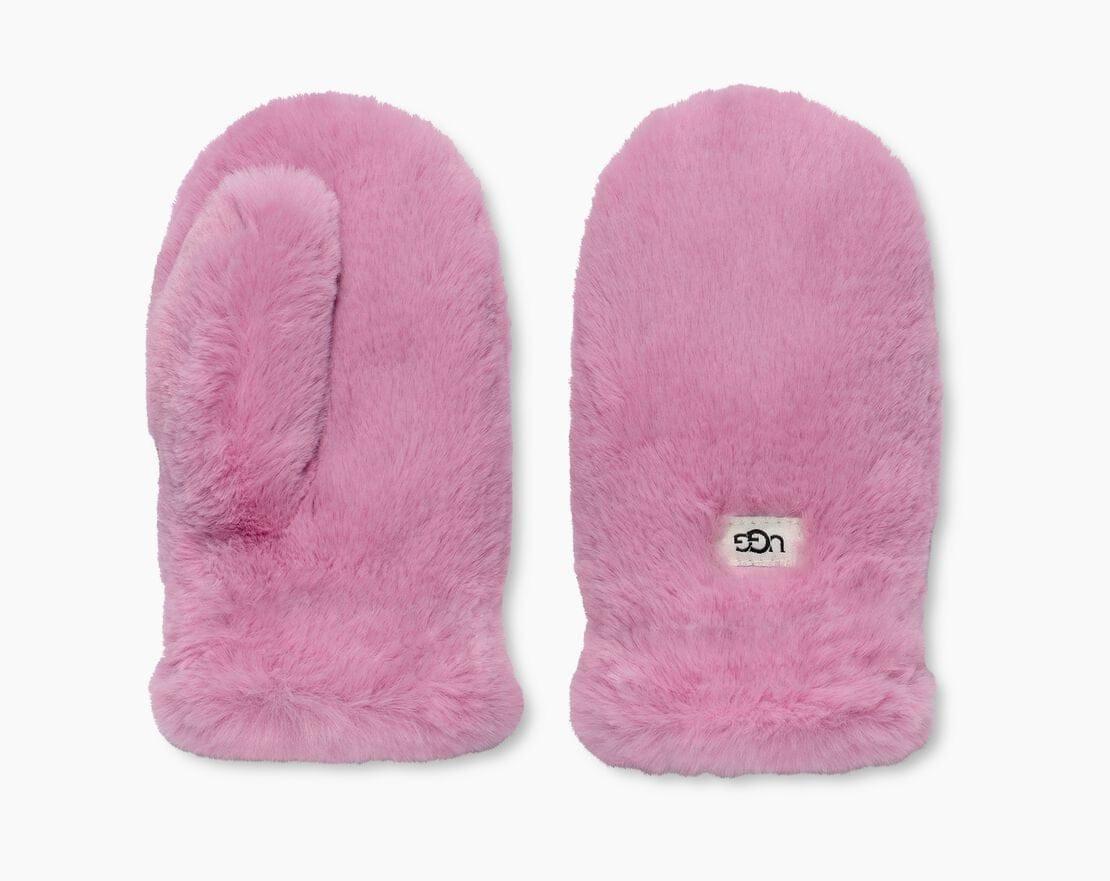 UGG  FAUX FUR MITTEN-4-6A 