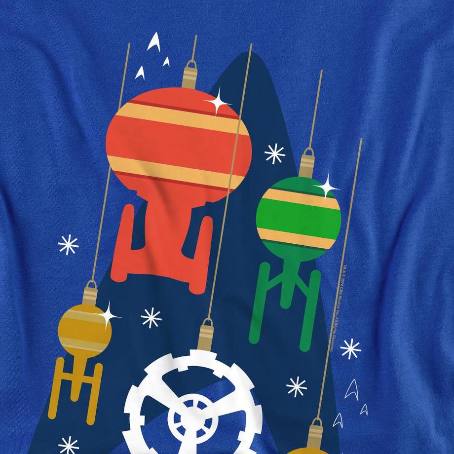 Star Trek T-shirt Motif Noël  