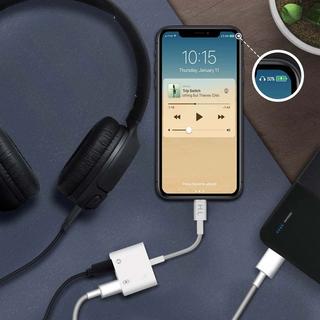 Avizar  Adaptateur Audio/Charge Lightning Blanc 