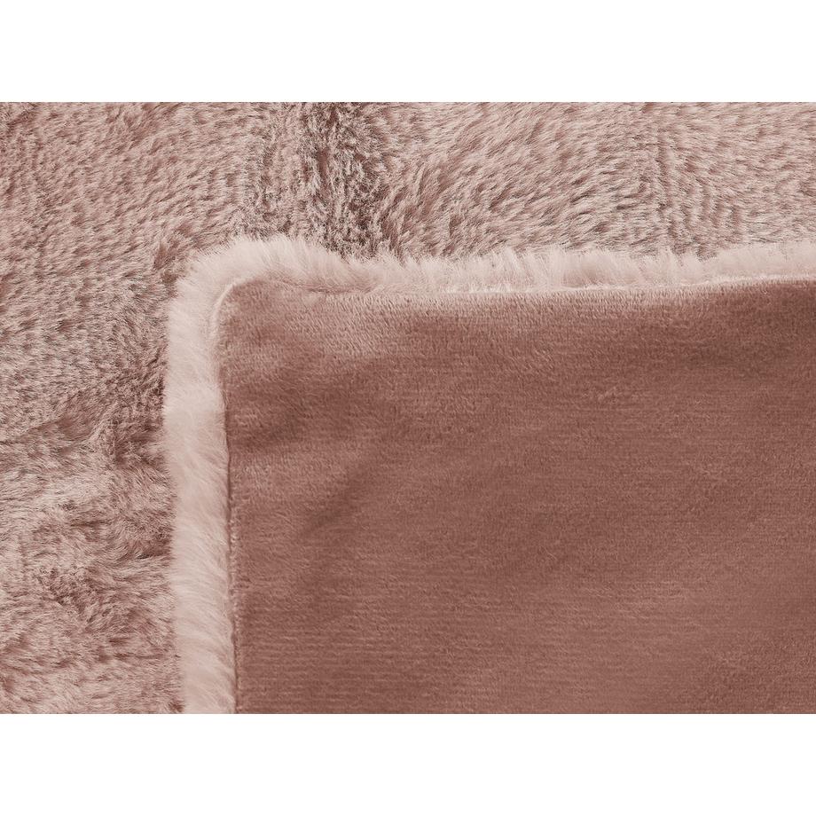 Beliani Glamouröse Chaab Polyester Kuscheldecke  