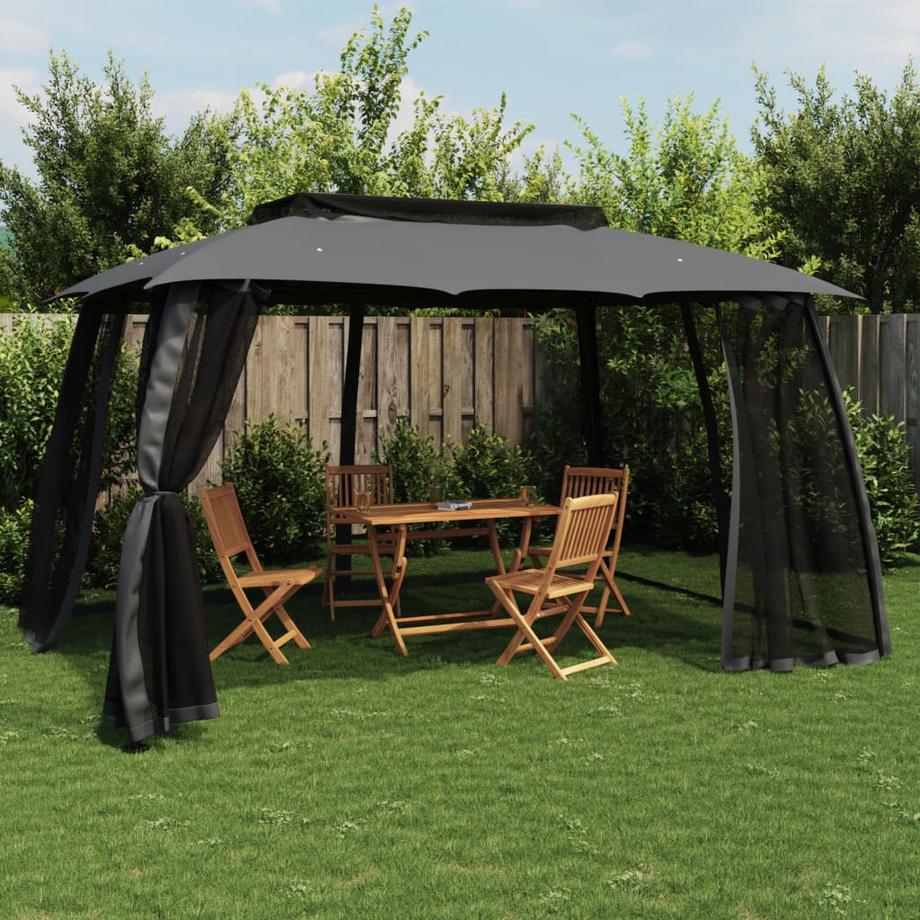 VidaXL Pavillon stahl  