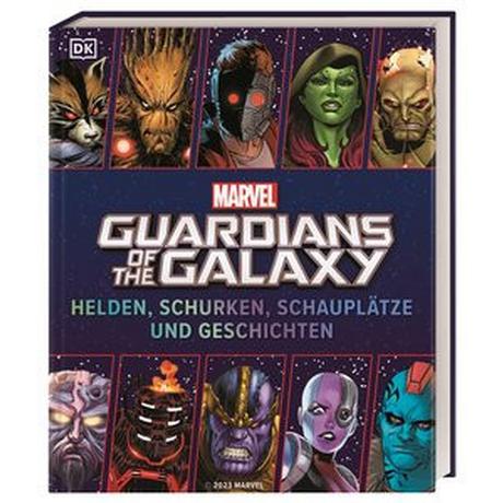 MARVEL Guardians of the Galaxy Helden, Schurken, Schauplätze und Geschichten Jones, Nick; Stahl, Timothy (Übersetzung) Couverture rigide 