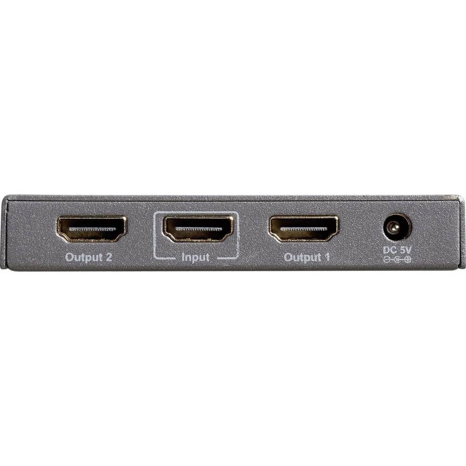 Marmitek  HDMI Splitter 1 ein 2 aus 3D 4K60 (4:4:4) HDCP 2.2 Metallgehäuse 