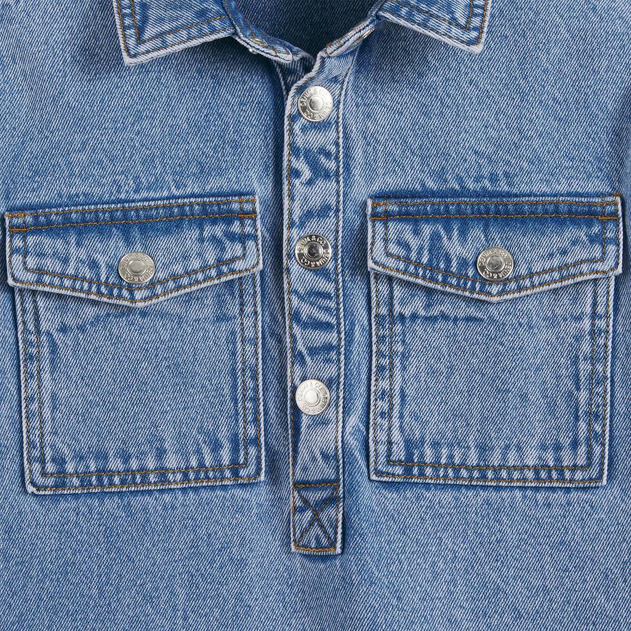 La Redoute Collections  Robe en jean à manches longues 