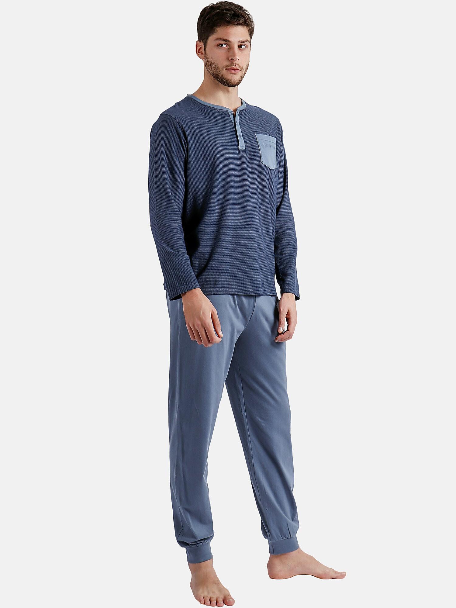 Admas  Pyjama tenue d'intérieur pantalon et haut Azure A Antonio Miro 