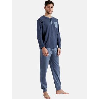 Admas  Pyjama Hausanzug Hose und Oberteil Azure A Antonio Miro 