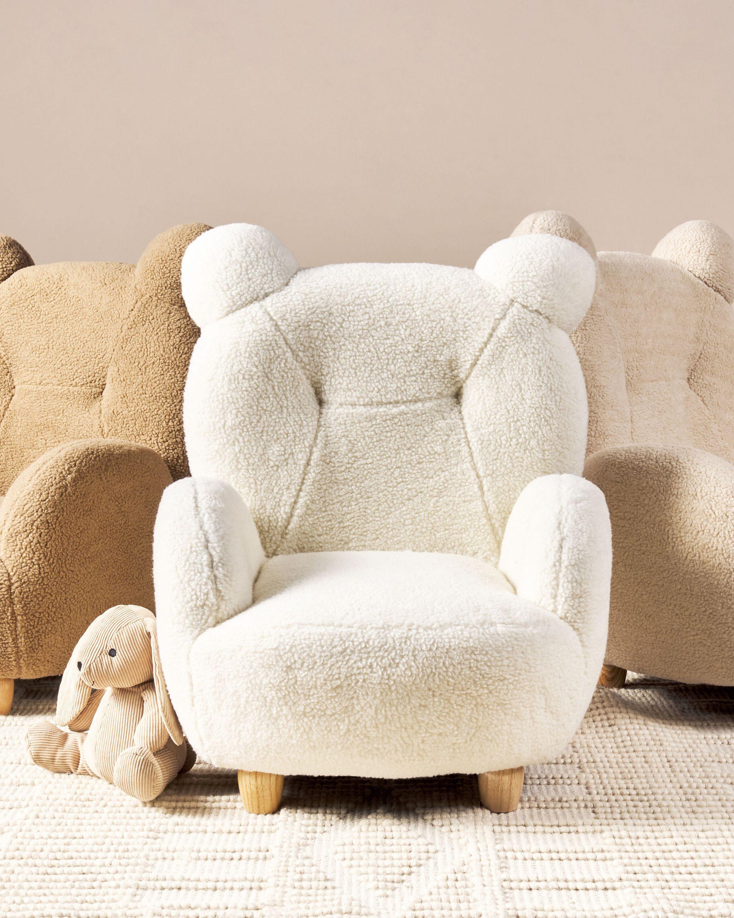 Beliani Chaise pour enfant en Bouclé Moderne MELBU  