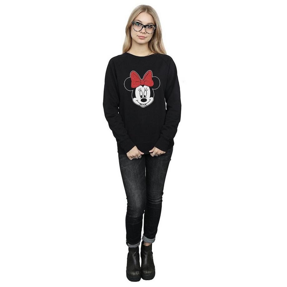 Disney Minnie Mouse Felpa Fiocco Glitter  
