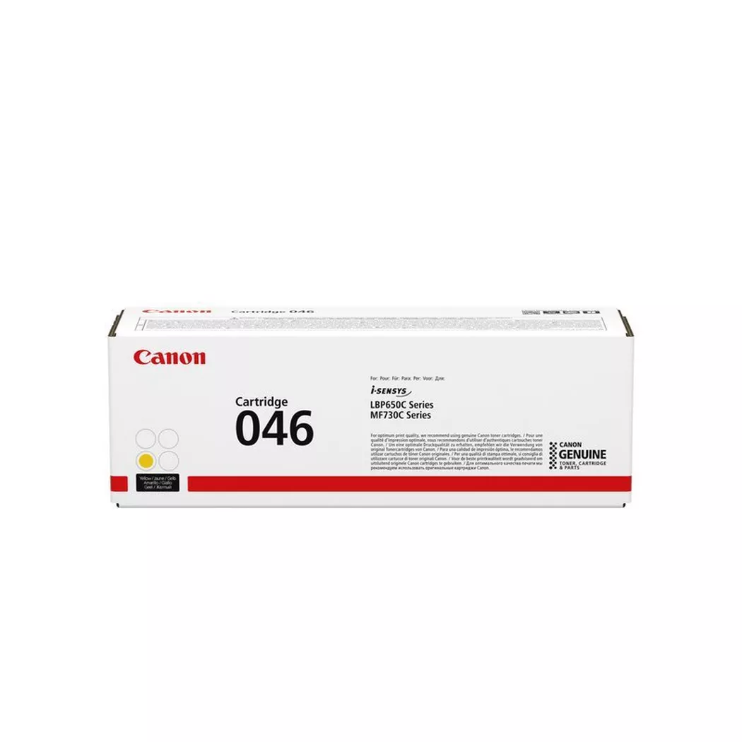 Canon – Toner-Modul 046 yellow 1247C002 LBP653Cdw/654Cx 2300 Seiten, One Size